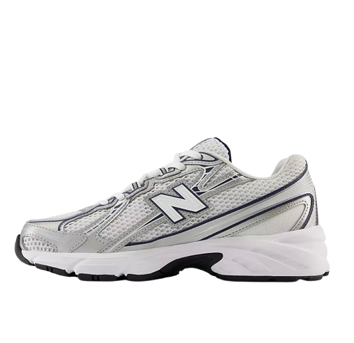 NEW BALANCE 740 Blanc Argenté